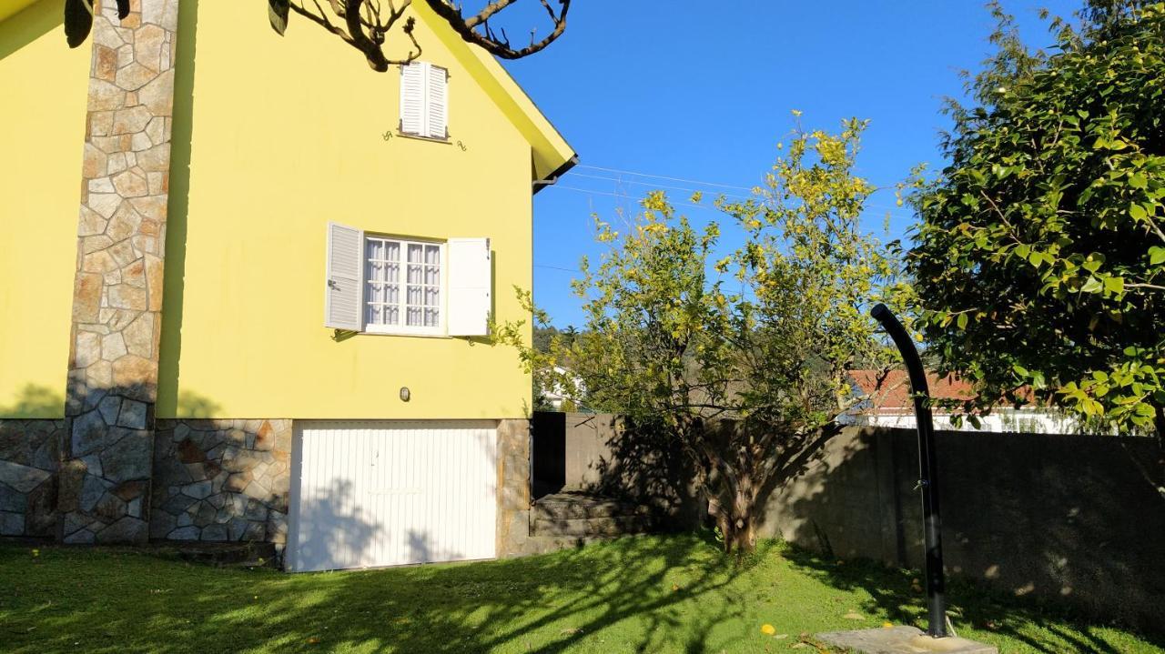 Villa Casa Con Jardin En La Playa De Almieiras Fene Exterior foto